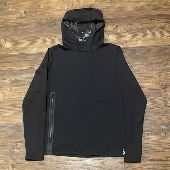 Greyson Cokato Golf Hoodie Mens Small Black Pullover Performance Athletic Casual - Picture 2 of 11